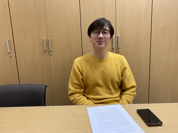 "한일 정상회담이라는 정치적인 큰 이벤트를 위해 조급하게 강제동원 문제에 대한 한국 측 해법을 내놨다"고 강조한 법무법인 해마루 소속 '일제 강제동원 피해 소송 대리인단' 임재성 변호사