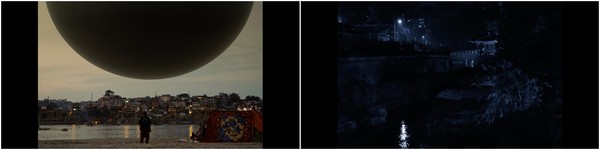 '미확인'                                                                                                                            '밤 산책'