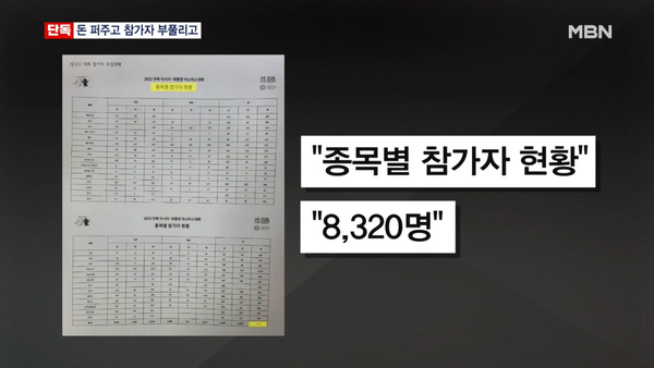 4월 5일 MBN 뉴스7 보도 화면 편집