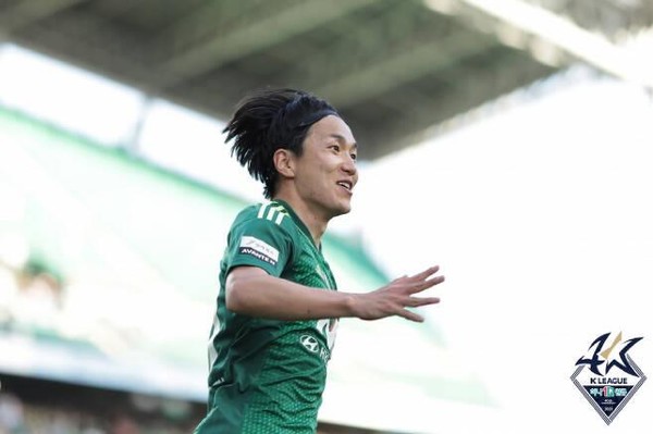 결승골의 주인공 '아마노 준'(사진=프로축구연맹 제공)
