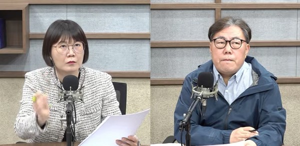 전북CBS '컴온 라디오' 4월 17일 방송 모습(유튜브 화면 캡처)