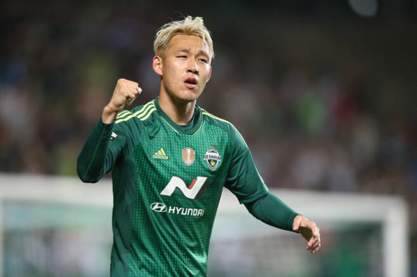 전북 현대의 에이스로 확실하게 자리매김한 송민규(사진=전북현대모터스 제공)