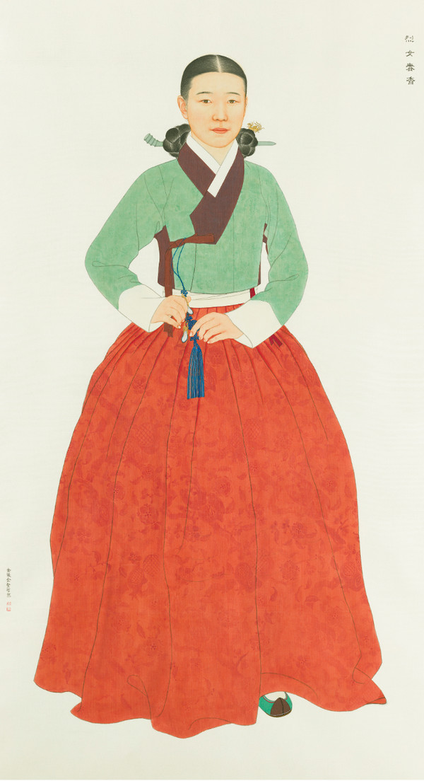 김현철 작가의 새 춘향 영정(사진=남원시 제공)