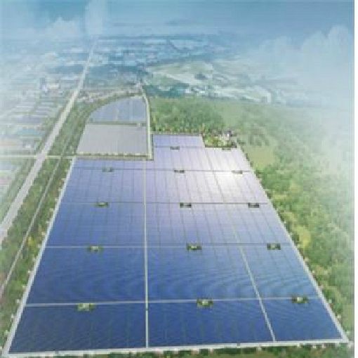 새만금 육상태양광 조감도.(사진=새만금개발청 제공)