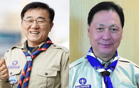 김윤덕 국회의원(왼쪽)과 강태선 총재