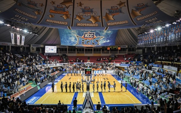 전주실내체육관 전경(사진=KBL 제공)