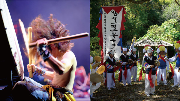 ‘야마토’는 일본 전통문화의 중심인 지역에서 1993년 결성된 팀이다. 올해로 창단 30주년을 맞이했으며, 전 세계 54개국 4,000여 회 이상의 초청공연을 지속해오고 있다. 이번 소리축제 무대에서는 전 인류가 공유하는 악기, 북의 가능성을 토대로 전 세계와 소통하고 있는 ‘야마토’가 호남좌도농악을 대표하는 한국의 ‘임실필봉농악’과 특별한 콜라보 무대를 선보인다. (사진=전주세계소리축제조직위 제공)