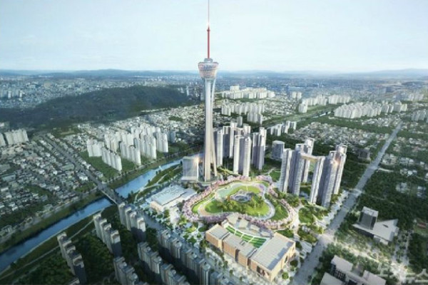 옛 대한방직 부지 개발 조감도(자광 제공)