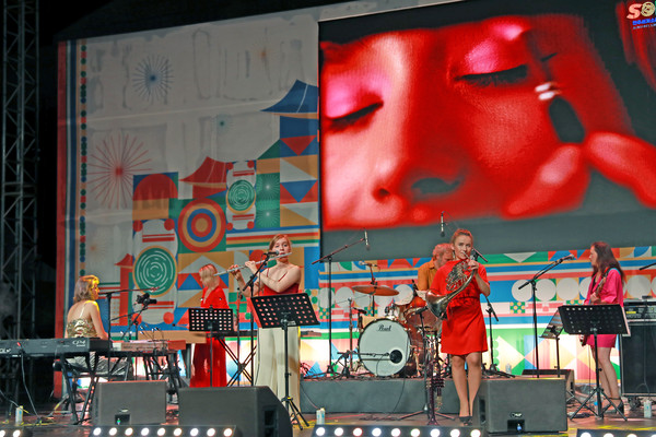 '폴란드 미치미치와 헤테로포닉 그룹' 놀이마당 한 장면(사진=전주세계소리축제 제공)