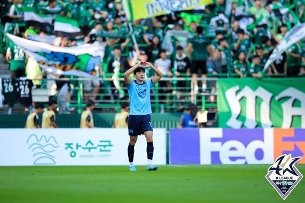 멀티골의 주인공 고재현(사진=한국프로축구연맹 제공)