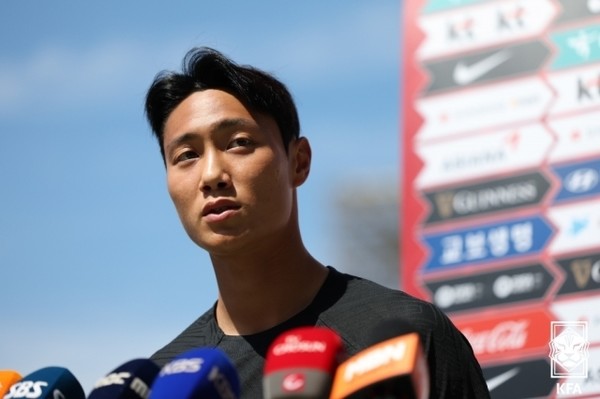 전북 현대 소속 백승호 선수.(사진=대한축구협회 제공)