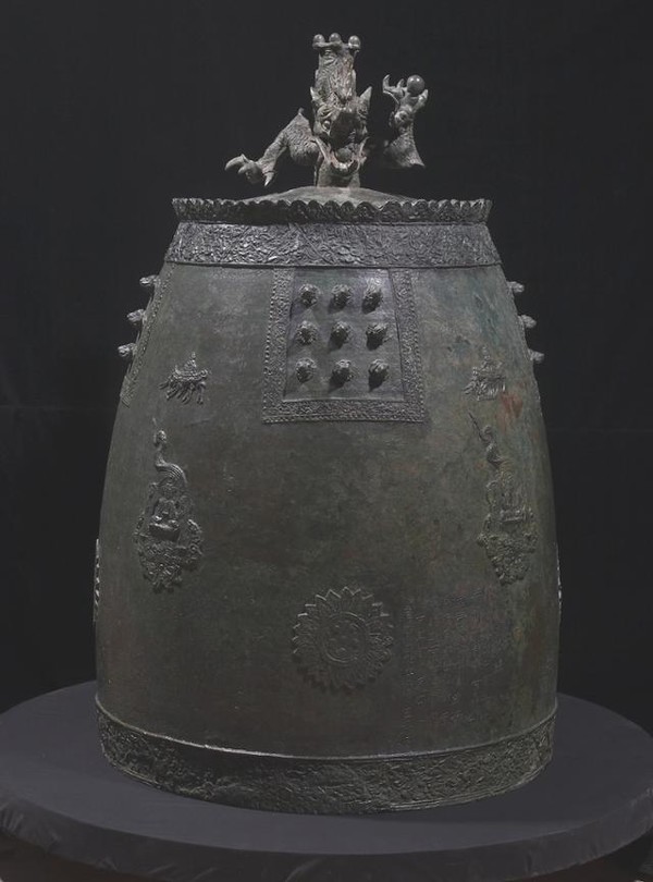 부안군 내소사의 동종이 국보로 지정됐다.(사진=문화재청 제공)