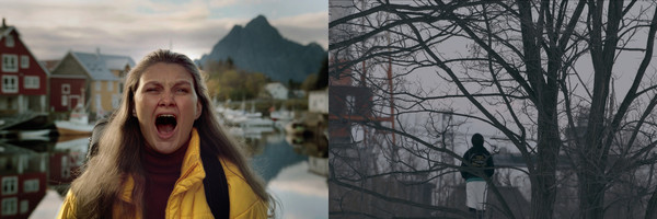 ▲ 로렌스 페롤 '연습'▲ 숀 네오 '끝없는 기다림의 날들'