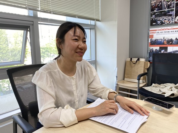 조애진 언론노조 KBS 부본부장