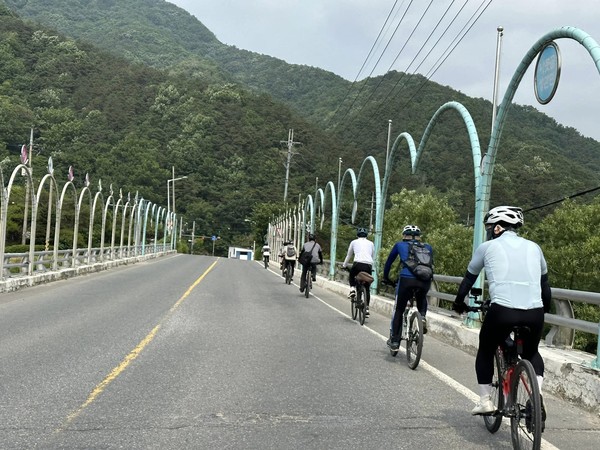 탄감자 챌린지 시상식이 열렸던 5월 25일 오전의 라이딩.