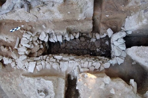 장수군 침령산성 인근 ‘장수 춘송리 무덤군’ 4호분의 발굴 현장.(사진=장수군 제공)