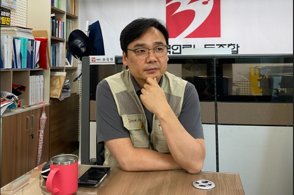 윤창현 전국언론노동조합 위원장