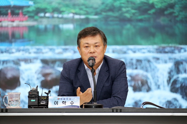 취임 2주년을 맞은 이학수 정읍시장.(사진=정읍시 제공)