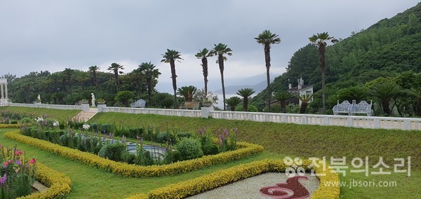 외도 '보타니아' 정원 모습.