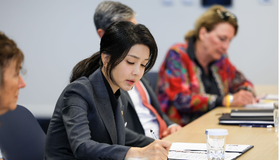 윤석열 대통령 부인 김건희 여사.(사진=대통령실 제공)