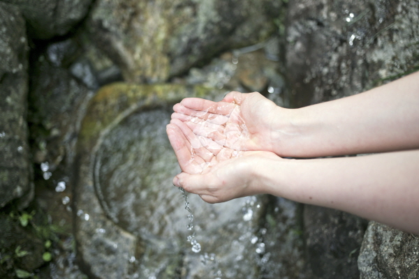 금강첫물 뜬봉샘.(사진=장수군 제공)