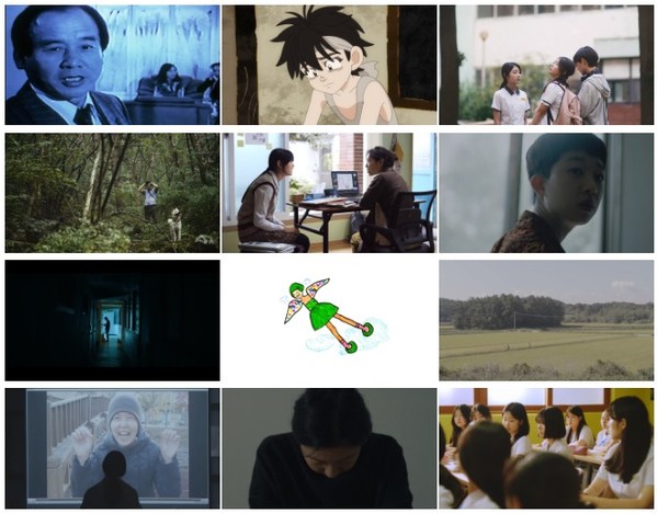 제26회 전주국제영화제 기간 중 특별상영: 가치봄(배리어프리) 영화 단편 상영작, 왼쪽 상단부터 '고철을 위하여', '금박', '너에게 닿기를', '땅거미', '마음에 들다', '목덜미', '습지', '양림동 소녀', '여름에 내린 눈', '은희엄마: 구독과 좋아요', '작별', '헨젤: 두 개의 교복치마'(사진=전주국제영화제 제공)