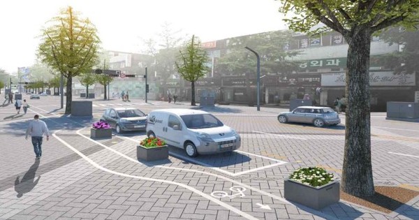 전주시 충경로 포켓 주차장 조성사업 조감도.(전북환경운동연합 제공)