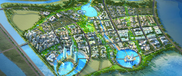 새만금 수변도시 조감도.(새만금개발청 제공)