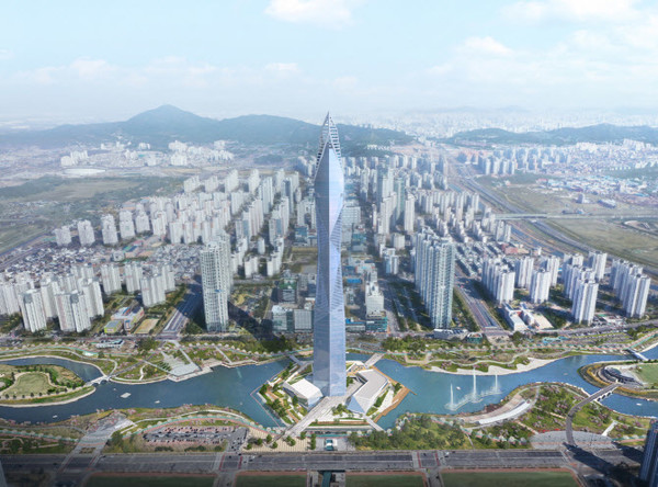 인천 서구 청라시티타워 조감도(사진=인천경제청 제공)