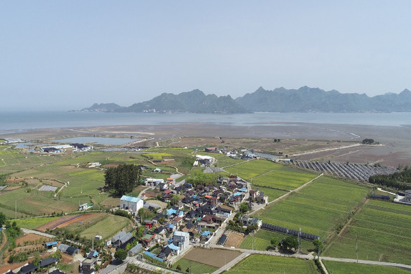 '2025년 갯벌생태마을'로 선정된 고창군 심원면의 '두어마을'.(사진=전북특별자치도 제공)