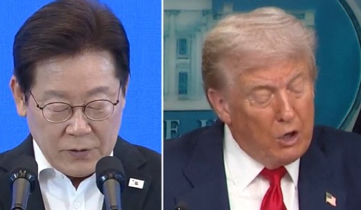 이재명 대통령(좌)과 트럼프 미 대통령(자료사진)