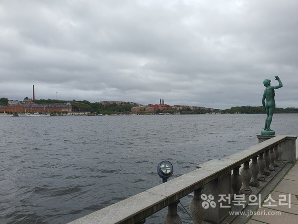 스웨덴의 관문인 스톡홀름 도심 전경.