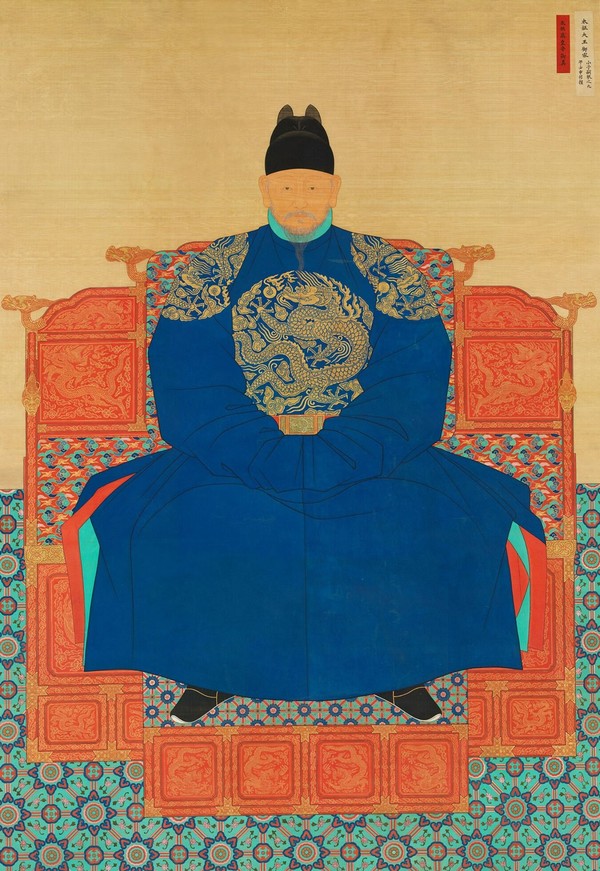 전주 경기전 어진박물관에 봉안된 국보 제317호 어진 진본(전주시 제공)