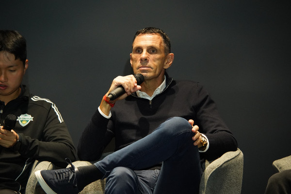 경기 후 기자회견을 하고 있는 거스 포옛 감독.(사진=전북 현대 제공)